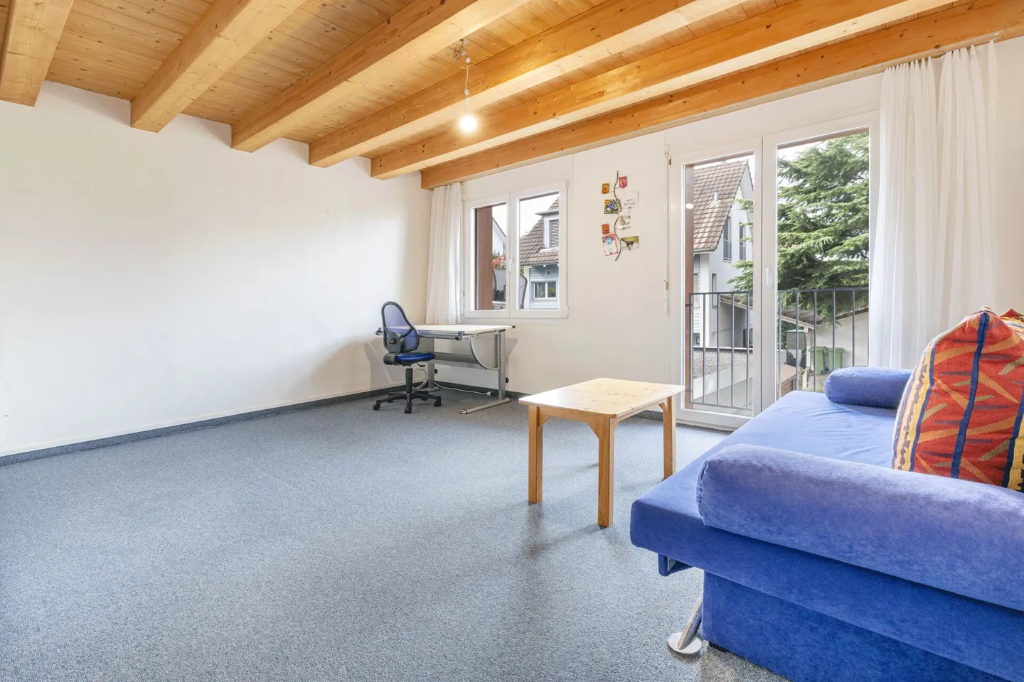 5.5-Zimmer-Doppeleinfamilienhaus in Hettlingen an ruhiger Lage mit Garagenplatz und beheiztem Wintergarten - Foto 9 di 29