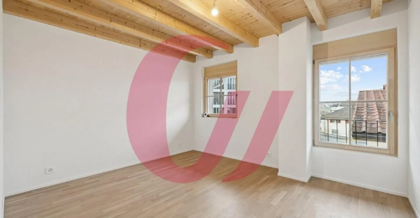 DREIETAGENWOHNUNG MIT 4,5 ZIMMERN IN ROMONT - Foto 5 von 9