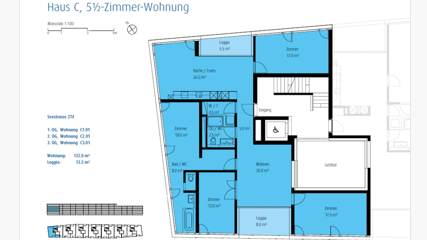 Modern Apartment Near Lake - Photo 9 of 9