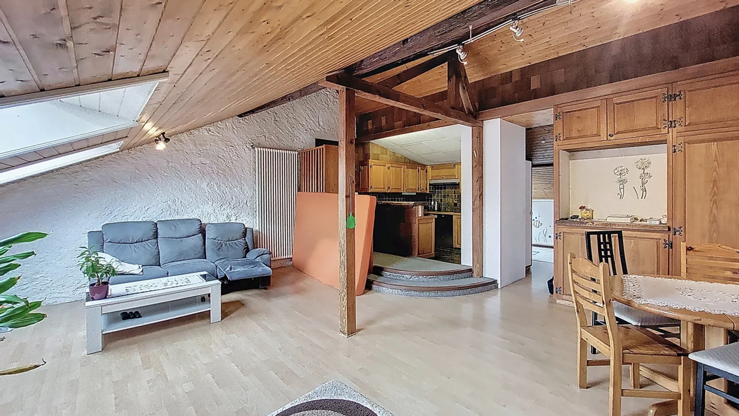 Appartamento 2.5 locali nel centro del villaggio di Domdidier - Foto 1 di 9