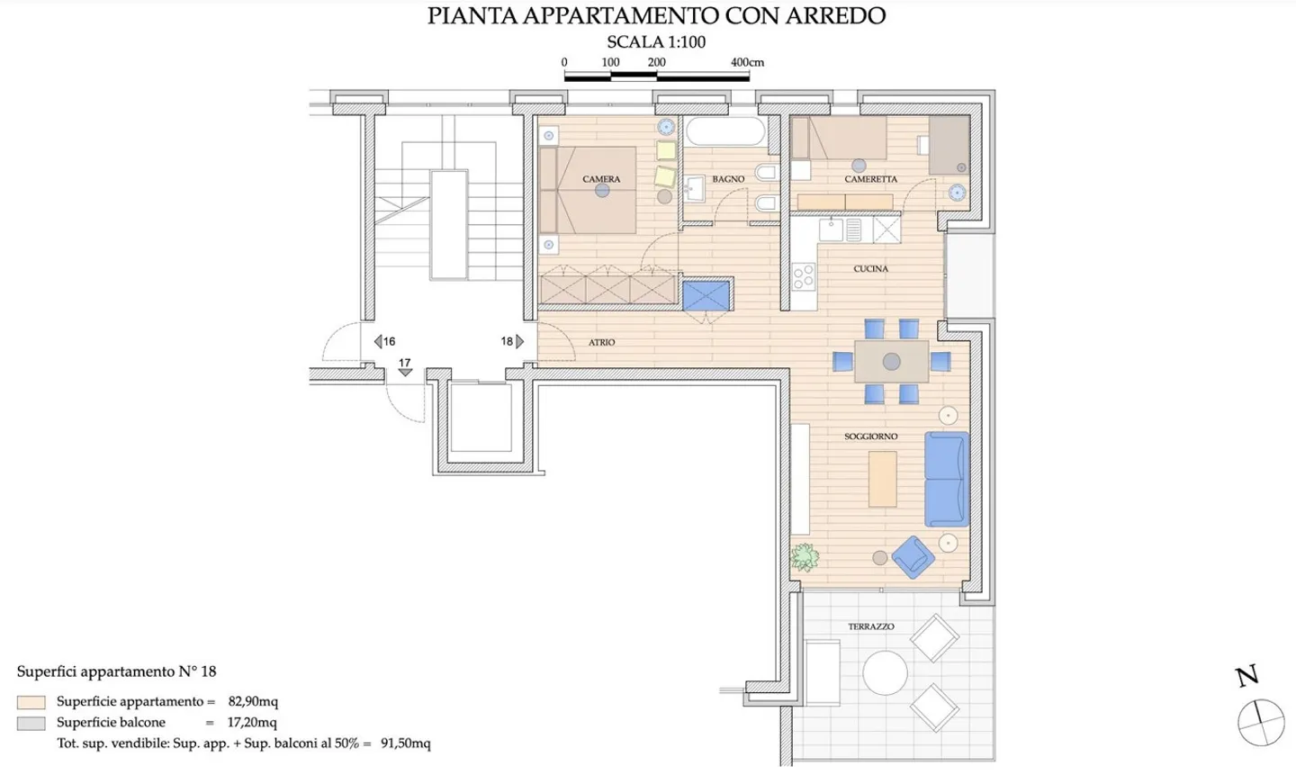 Appartement à Lugano meublé - Photo 9 sur 9