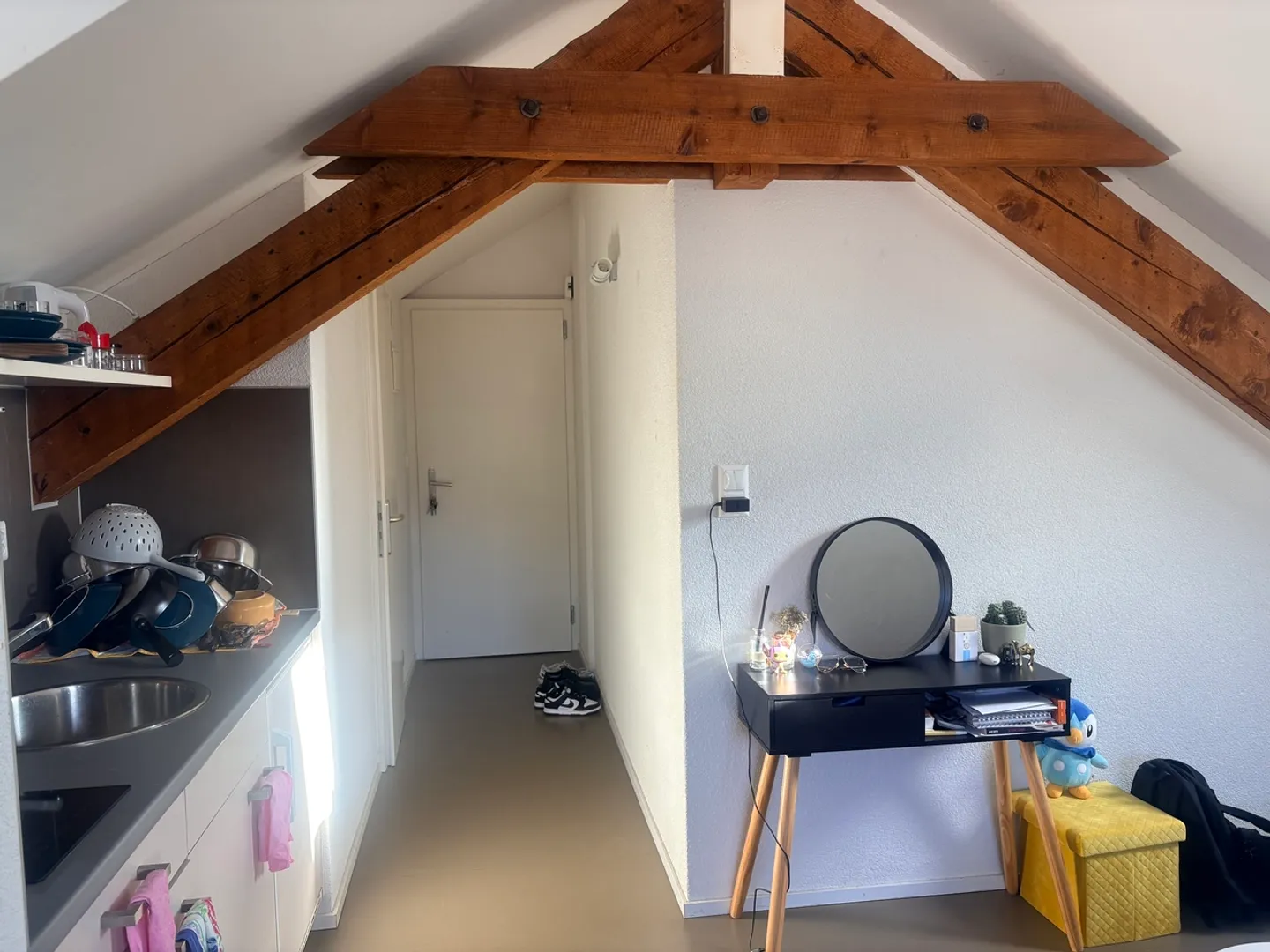 STUDIO UNDER THE ROOFS NEAR THE LAKE WITHOUT ELEVATOR - Photo 3 of 6