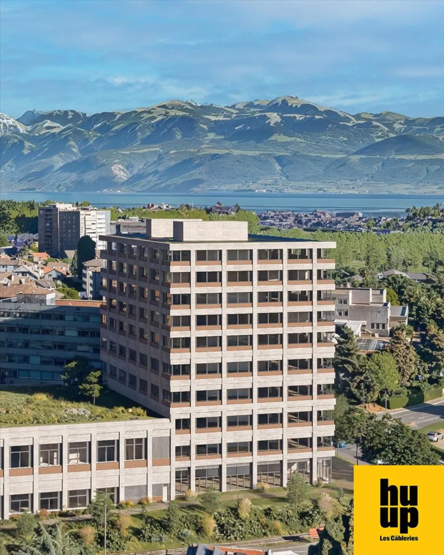 Vaudbureaux, restant 3'500 m2, Minergie, superbe vue, divisible, au pied de la Metro M1 et de la gare CFF - Photo 3 sur 11
