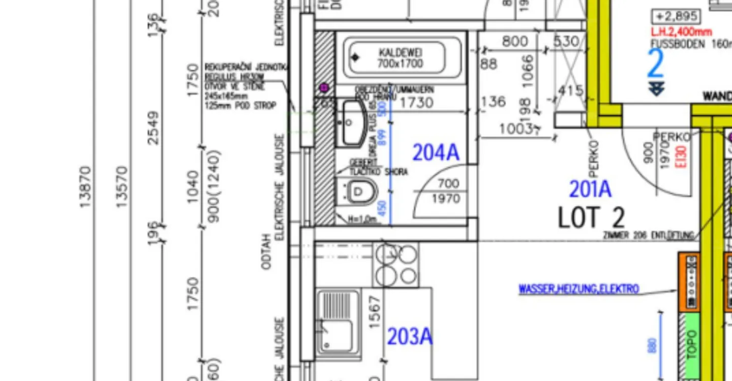 RENNAZ - Superb 2.5 room apartment on the first floor with balcony next to the hospital. - Photo 6 of 6