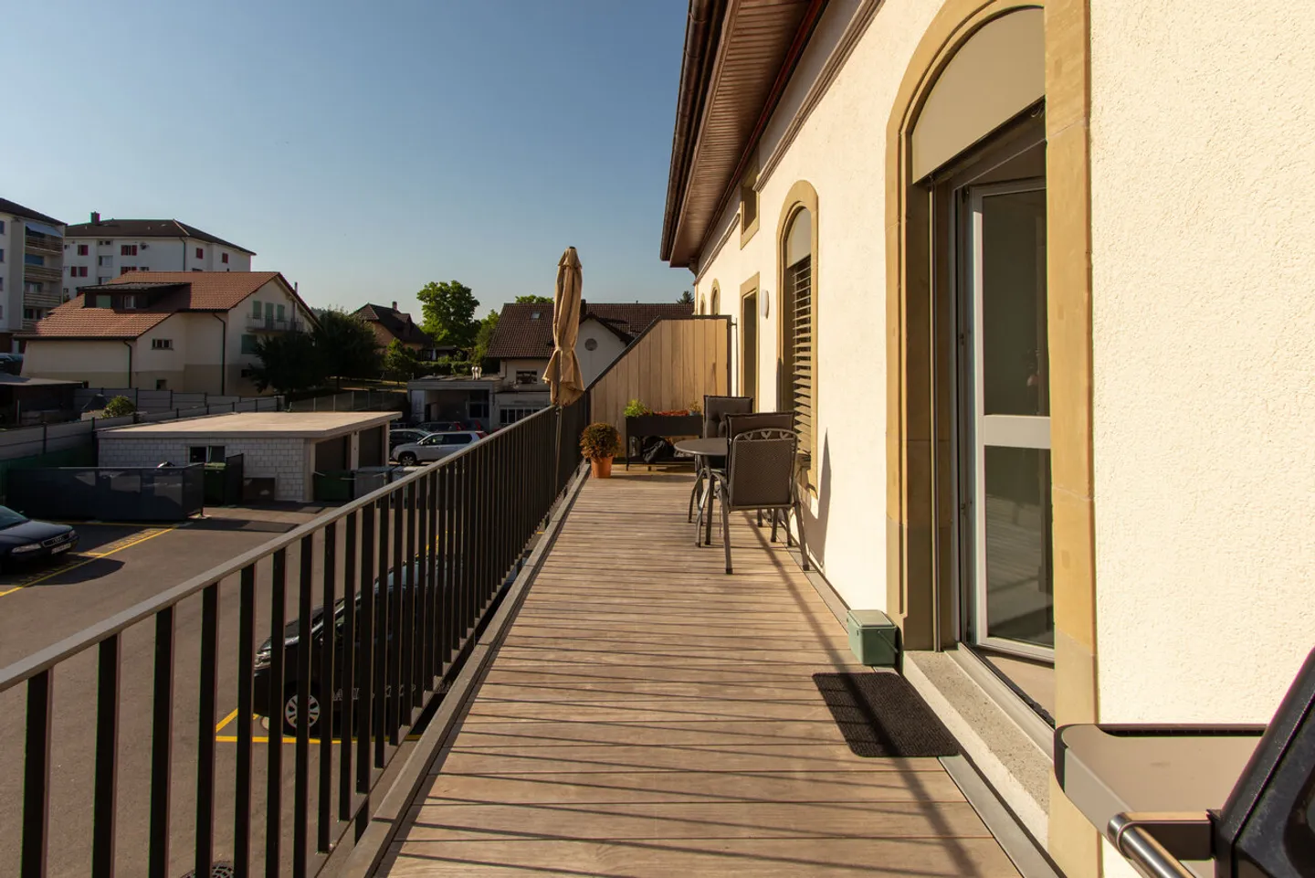 Bella appartamento di 3 stanze con balcone a Courtepin - Foto 1 di 12