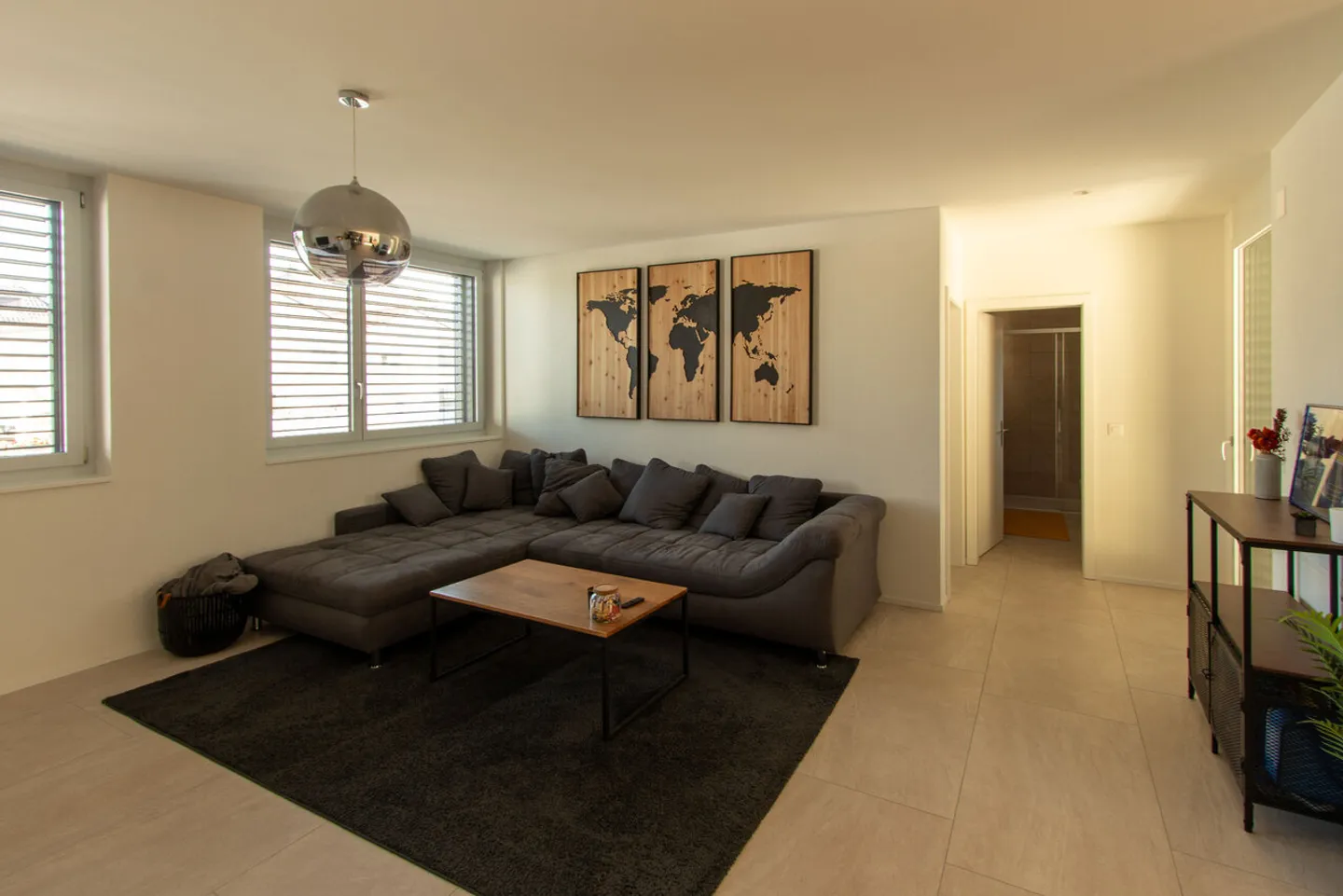 Bella appartamento di 3 stanze con balcone a Courtepin - Foto 4 di 12