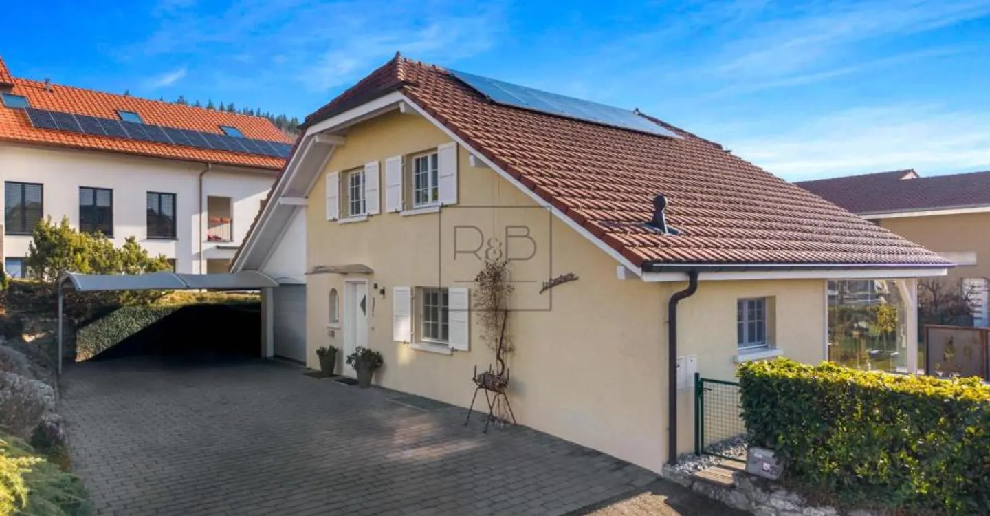 Bella villa indipendente situata ad Arconciel - Foto 2 di 10