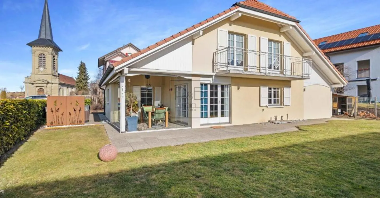 Bella villa indipendente situata ad Arconciel - Foto 3 di 10