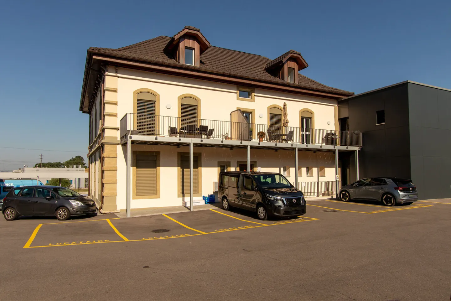 Bella appartamento di 3 stanze con balcone a Courtepin - Foto 9 di 12