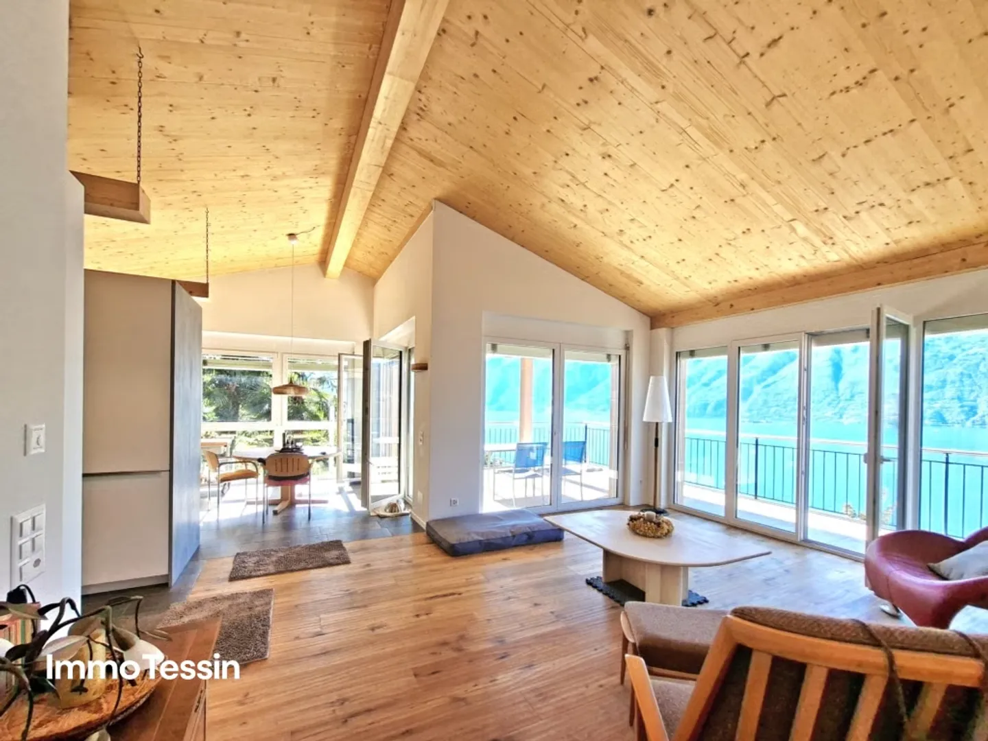 RARITY: Modern 5 1/2 Room Villa & Building Land with Unique Lake View of Lago Maggiore as far as the Eye Can See - Photo 6 of 13