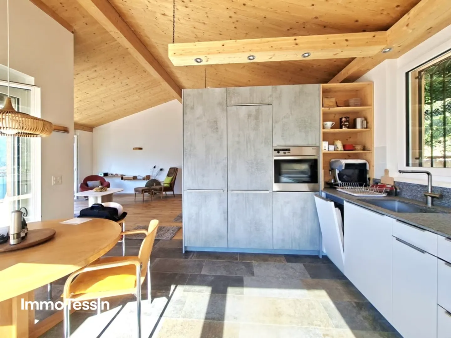 RARITY: Modern 5 1/2 Room Villa & Building Land with Unique Lake View of Lago Maggiore as far as the Eye Can See - Photo 8 of 13