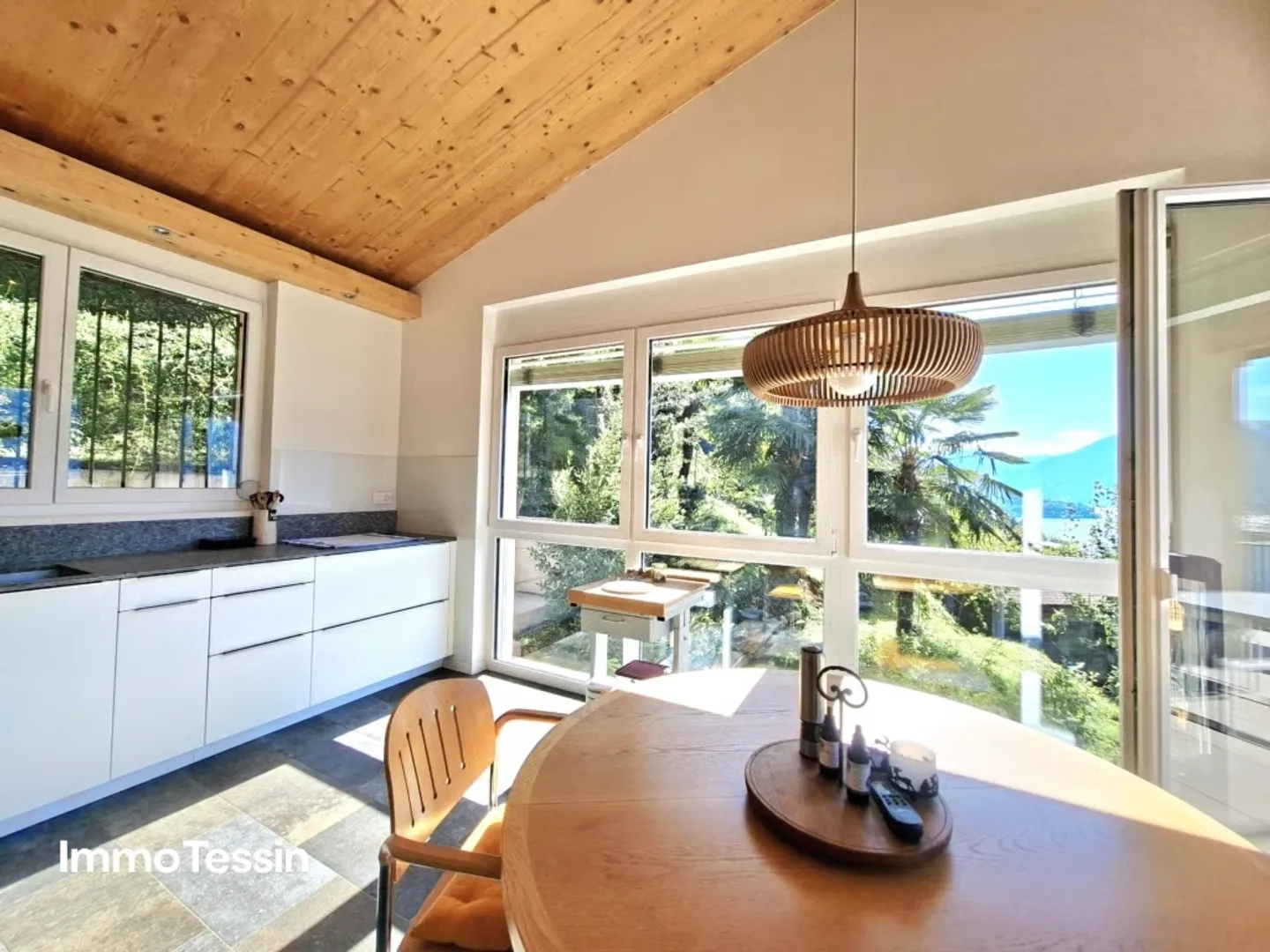 RARITY: Modern 5 1/2 Room Villa & Building Land with Unique Lake View of Lago Maggiore as far as the Eye Can See - Photo 9 of 13