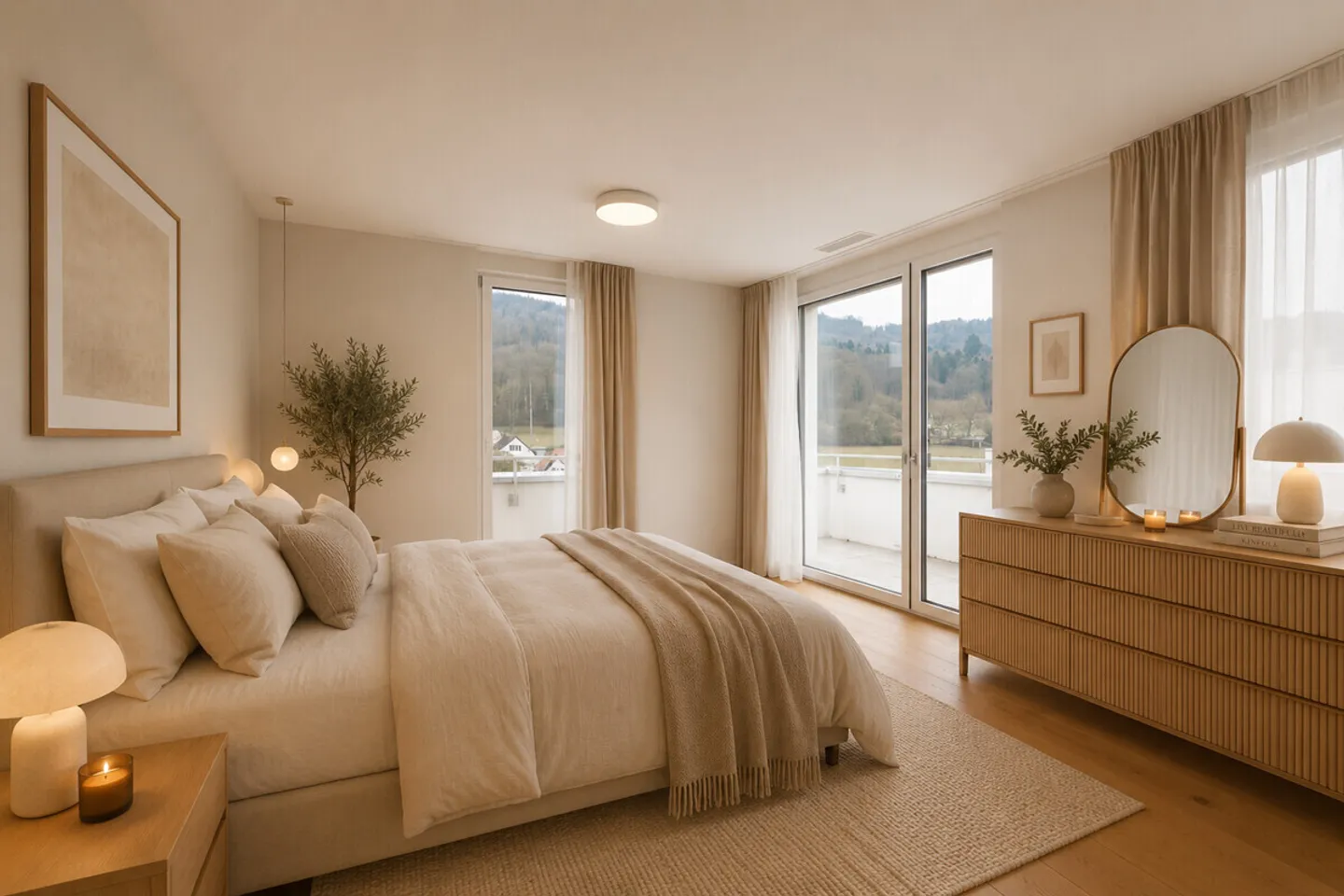 Appartement en Attique Unique avec Vue sur le Rhin - Photo 6 sur 8