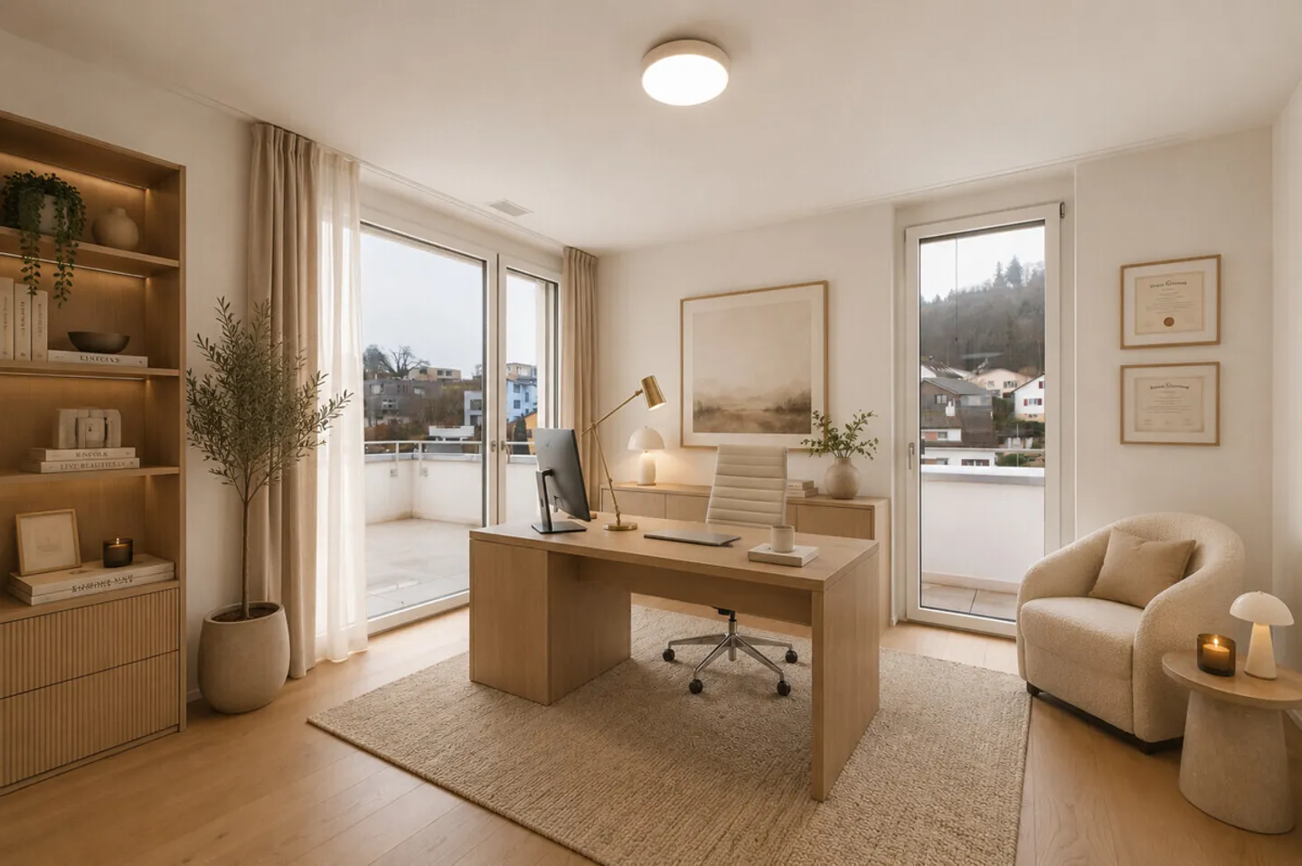 Appartement en Attique Unique avec Vue sur le Rhin - Photo 7 sur 8