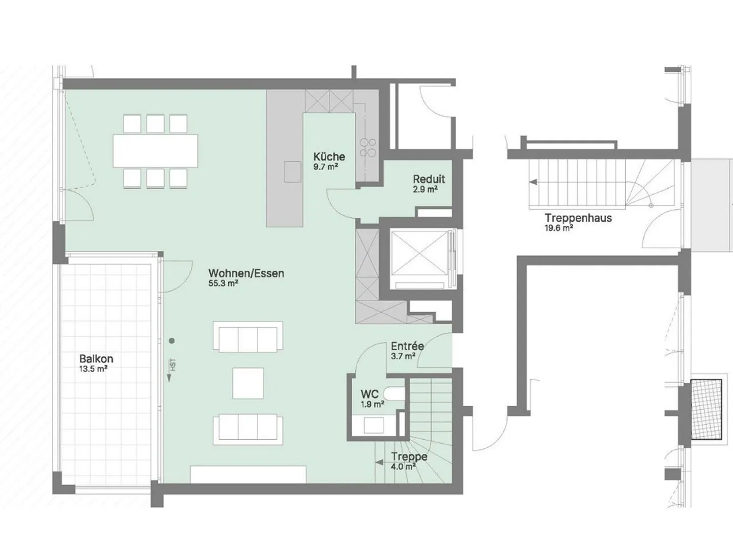Appartamento Maisonette al Piano Terra Luminoso ed Elegante con Giardino (C-1.1) - Foto 6 di 8