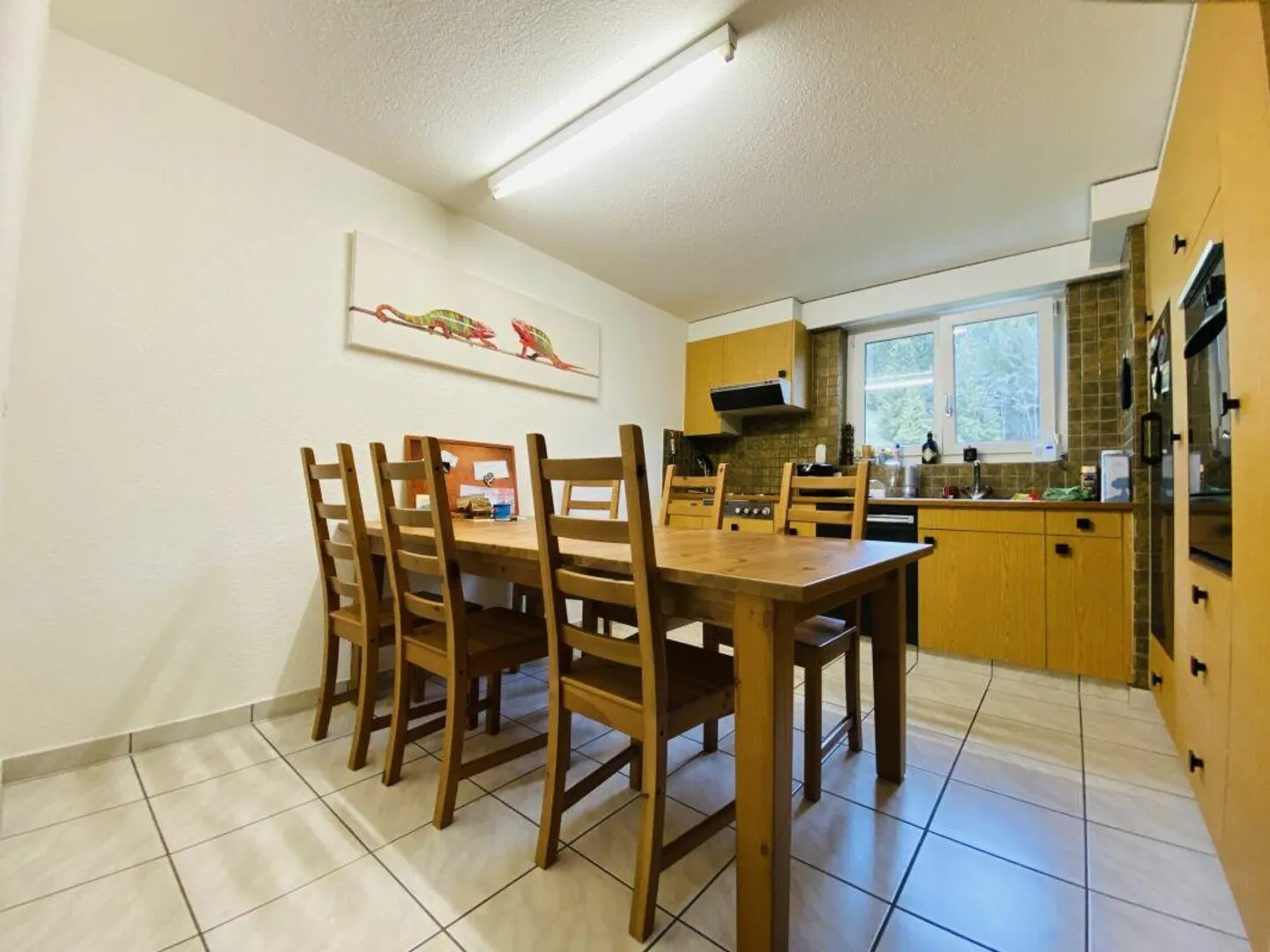 Geräumige Wohnung mit Bergsicht - Foto 4 von 7