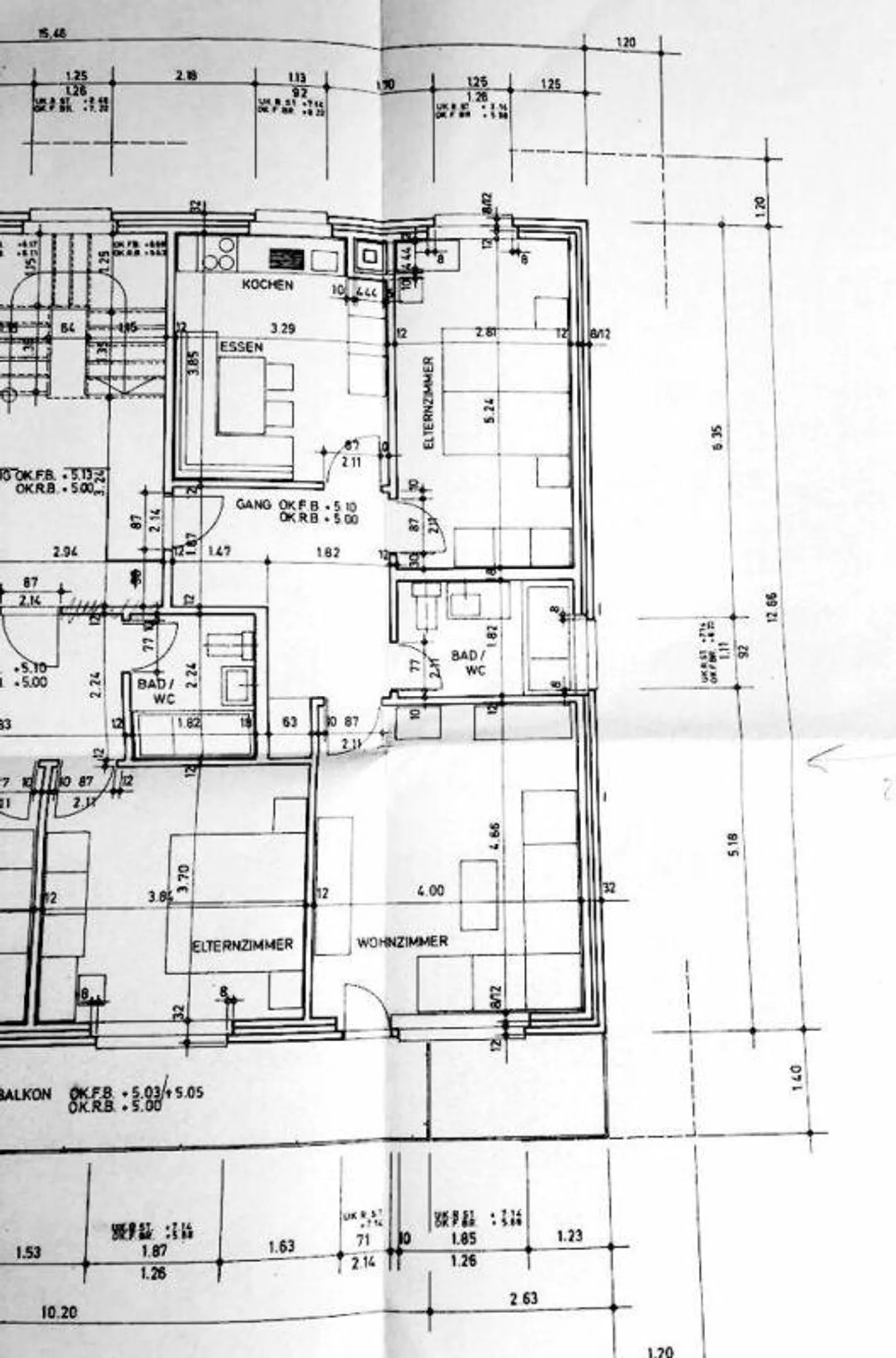 Geräumige Wohnung mit Bergsicht - Foto 7 von 7