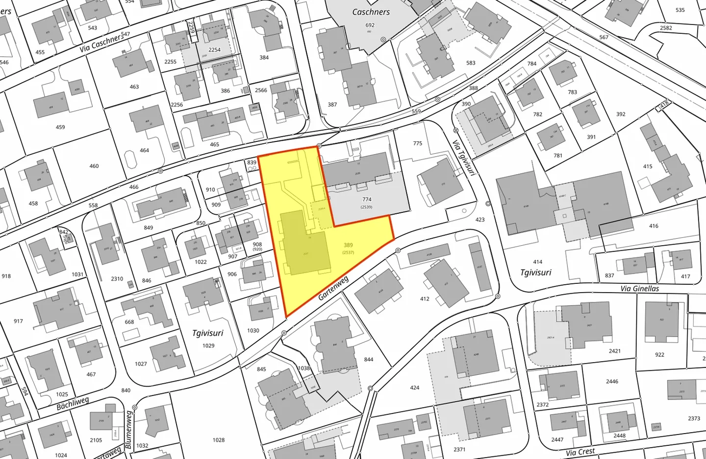 Bonaduz - Parcelle avec contrat de droits de construction - Photo 2 sur 4