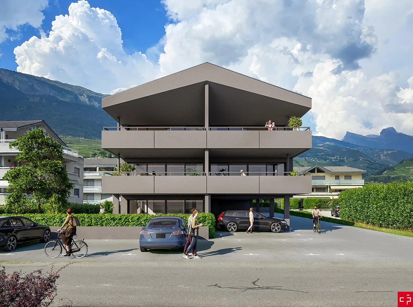 Appartement Contemporain à Plan-Conthey - Photo 1 sur 4