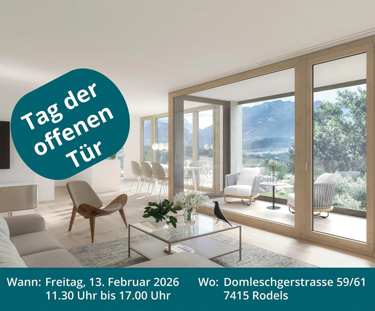 Moderne Eigentumswohnungen in Domleschg - Foto 1 von 13