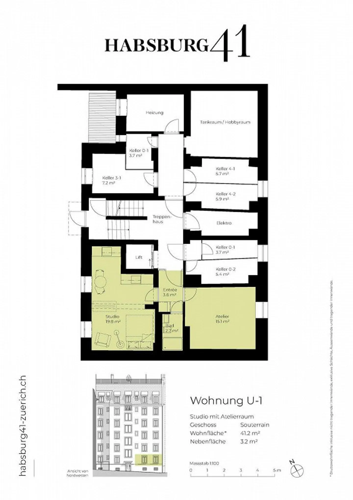 Habsburg 41 - Zurigo - Foto 5 di 5