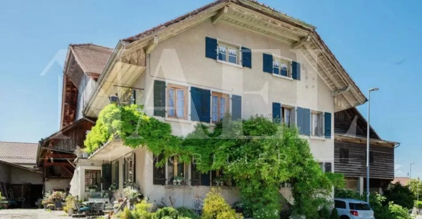 Ferme vaudoise avec potentiel de développement - Foto 1 von 5