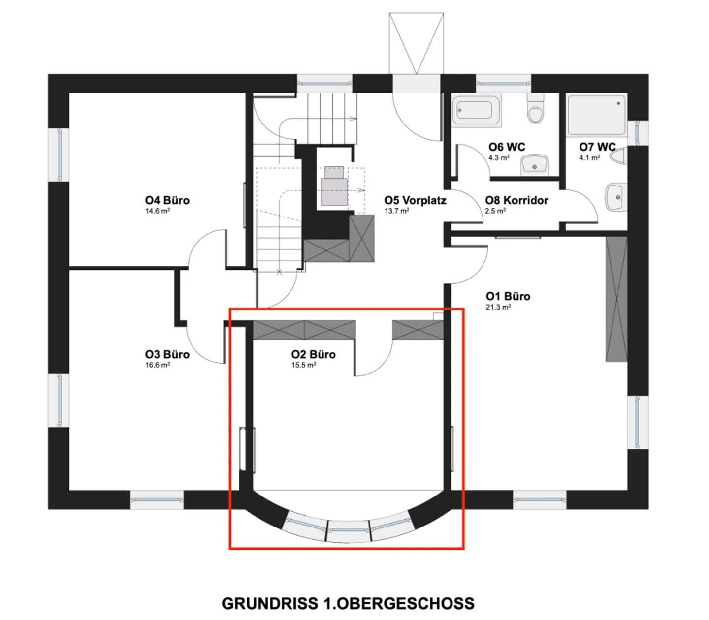 Praxis- und Büroraum in Schaffhausen per sofort o.n.V. - Photo 3 of 4