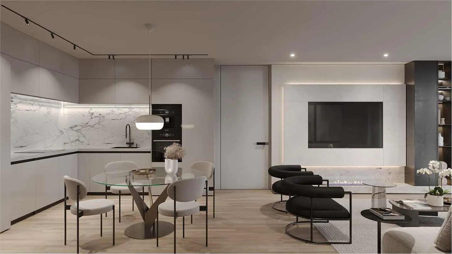 Moderno appartamento 1.5 locali nella Residenza Butterfly a Paradiso - progetto artistico - Foto 8 di 13
