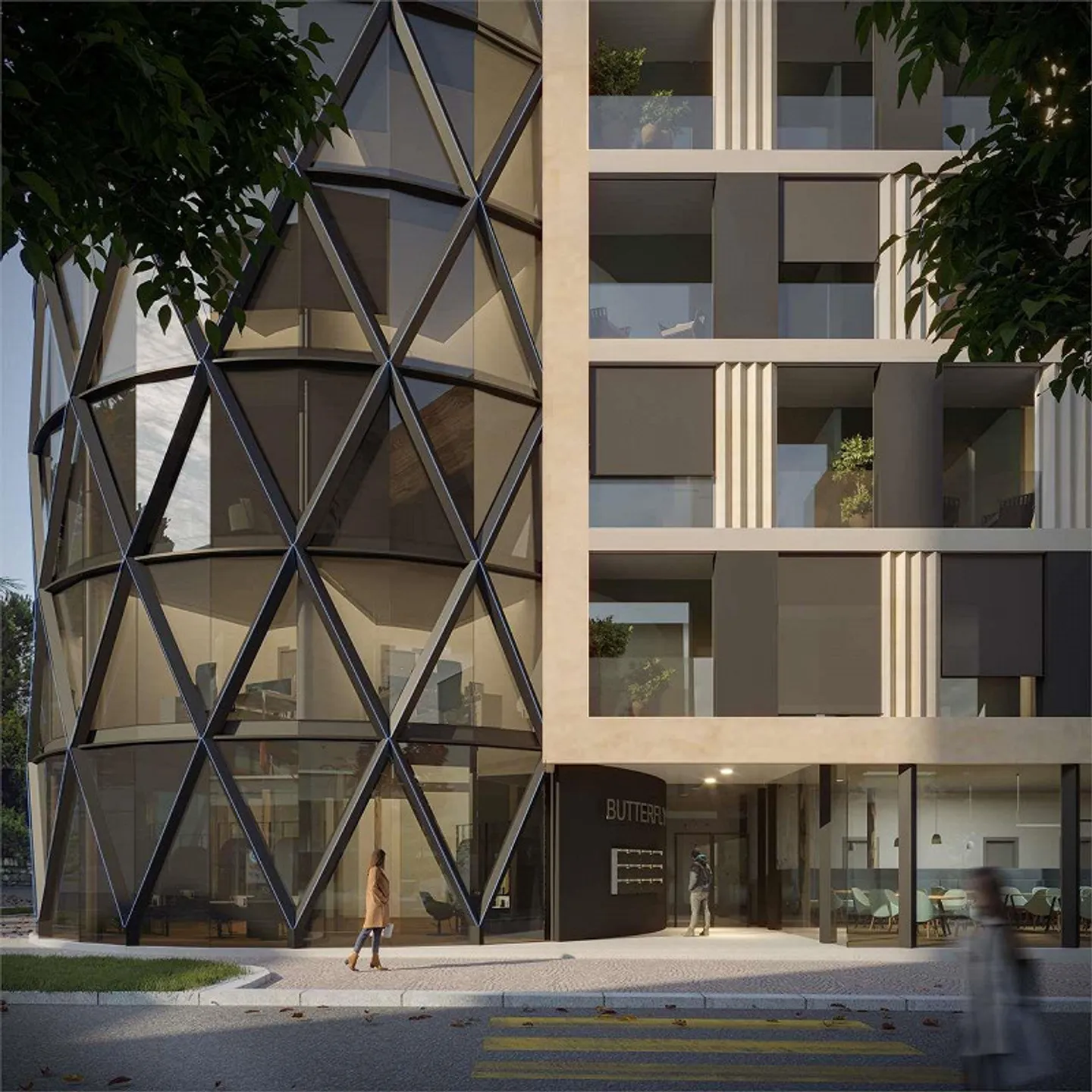 Moderno appartamento 1.5 locali nella Residenza Butterfly a Paradiso - progetto artistico - Foto 5 di 13