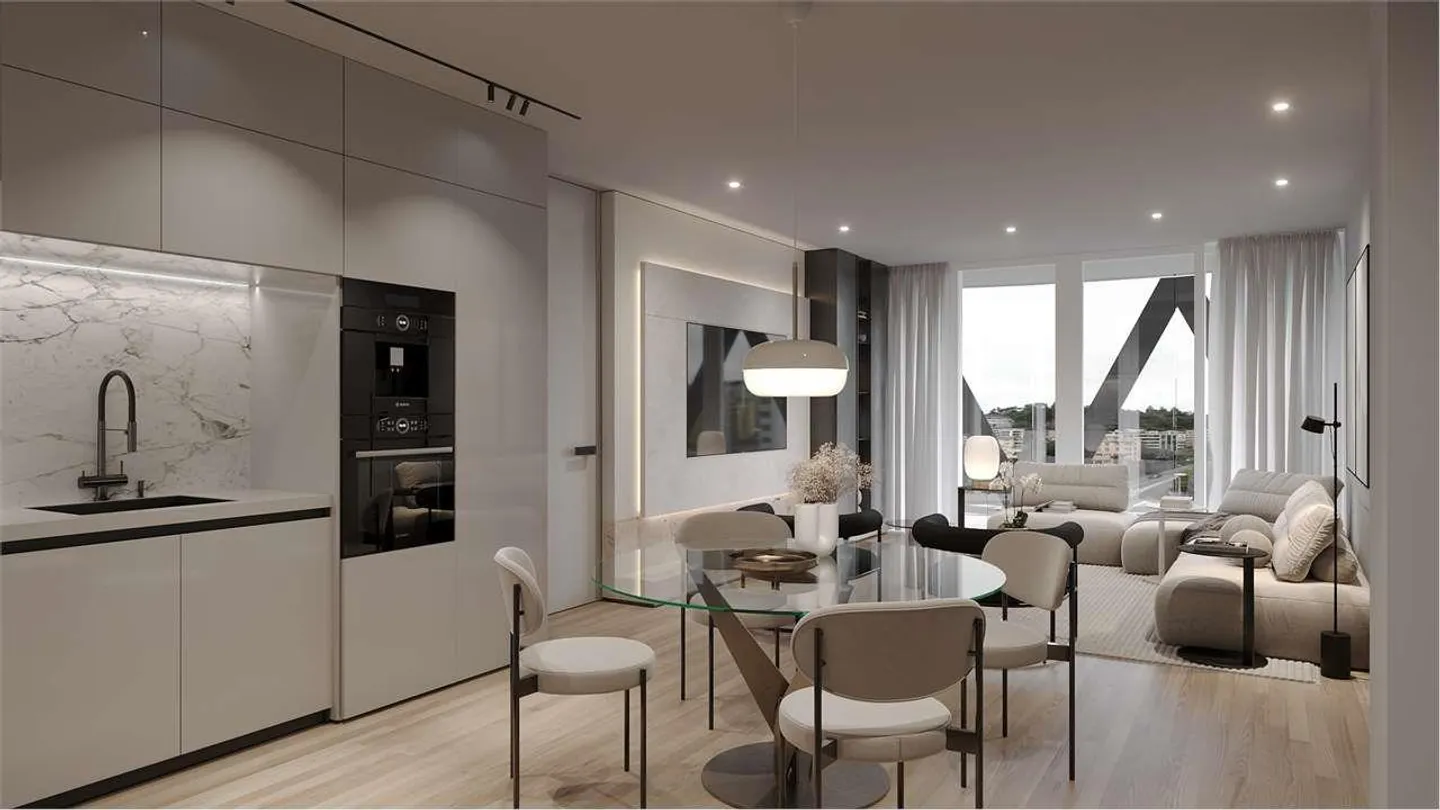 Moderno appartamento 1.5 locali nella Residenza Butterfly a Paradiso - progetto artistico - Foto 7 di 13