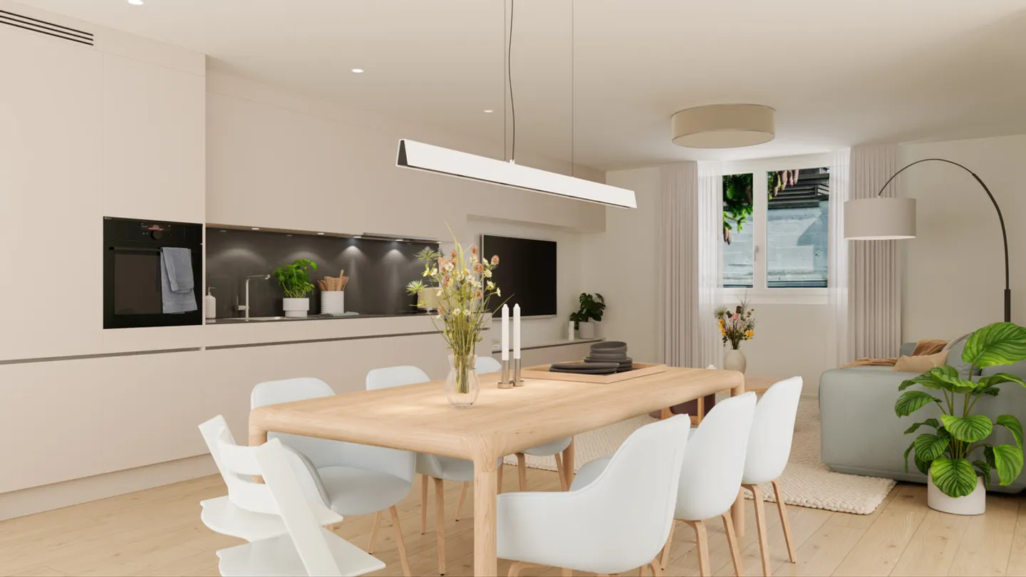 High-quality 3.5 room apartment with two bathrooms and two loggias - Photo 2 of 11