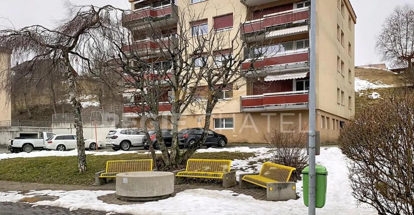 Centro Châtel-St-Denis Incantevole appartamento di 3,5 locali - Foto 1 di 2