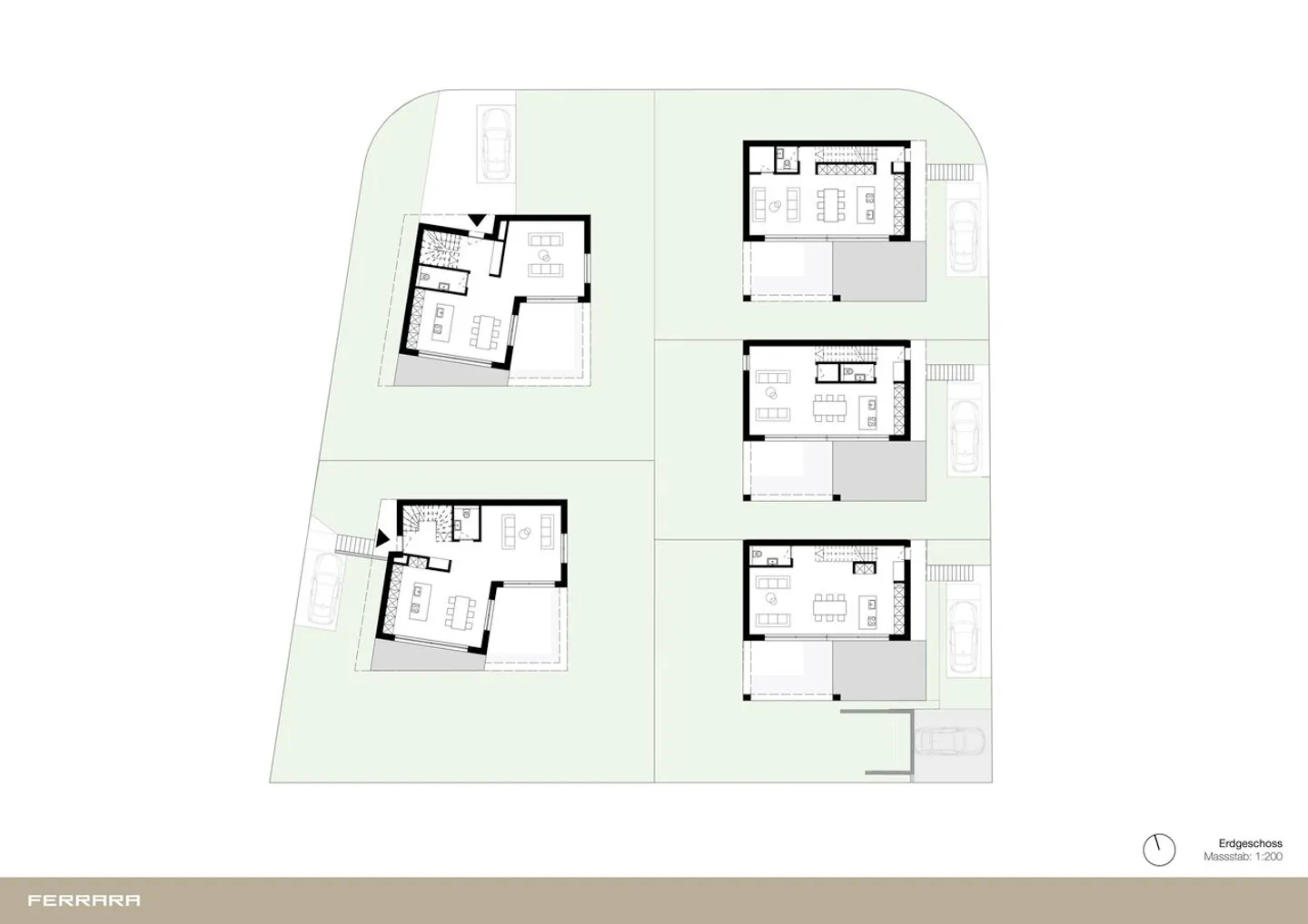Top moderne, stylé : 5 maisons individuelles exclusives dans le meilleur emplacement - Photo 6 sur 11