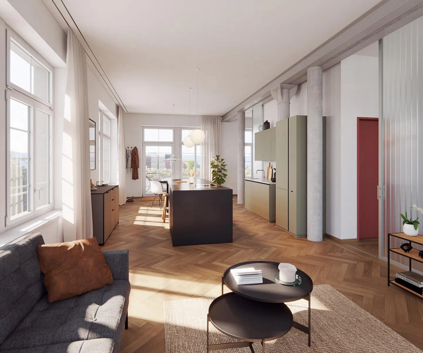 Ottimo appartamento loft di 3,5 stanze nell'ex fabbrica - Foto 1 di 10