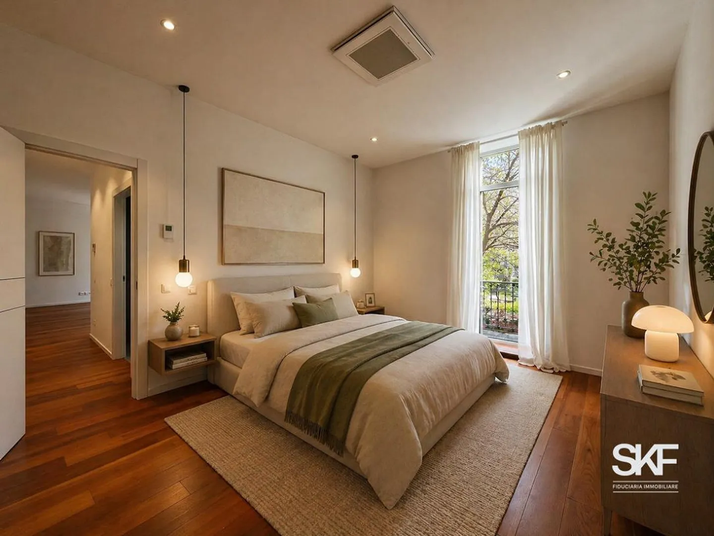 LUGANO - À VENDRE SPACIEUX ET EXCLUSIF 2.5 PIÈCES - Photo 5 sur 9