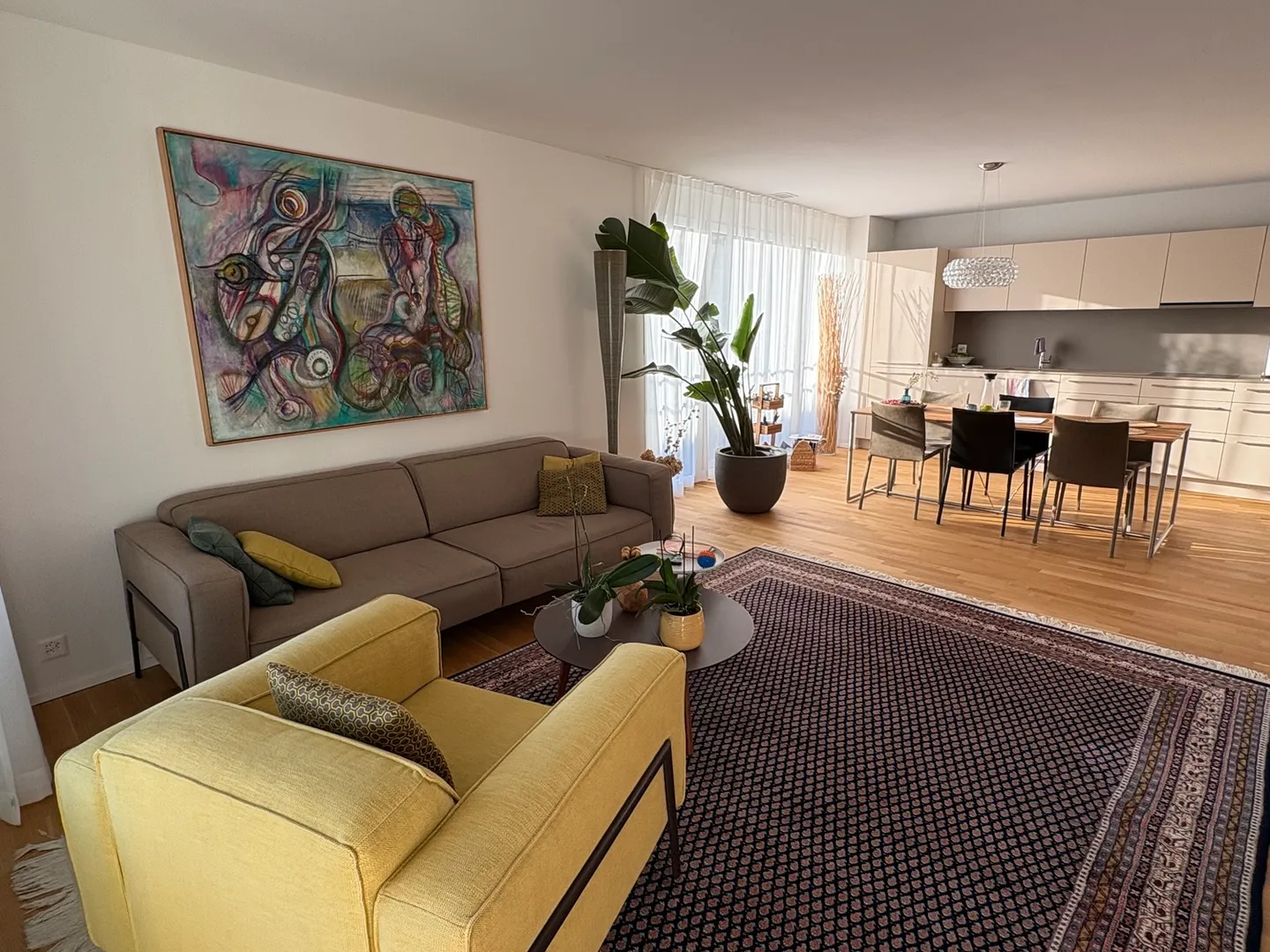 APPARTAMENTO 4½ LOCALI A WORBLAUFEN (BE), ARREDATO, TEMPORANEO - Foto 2 di 8