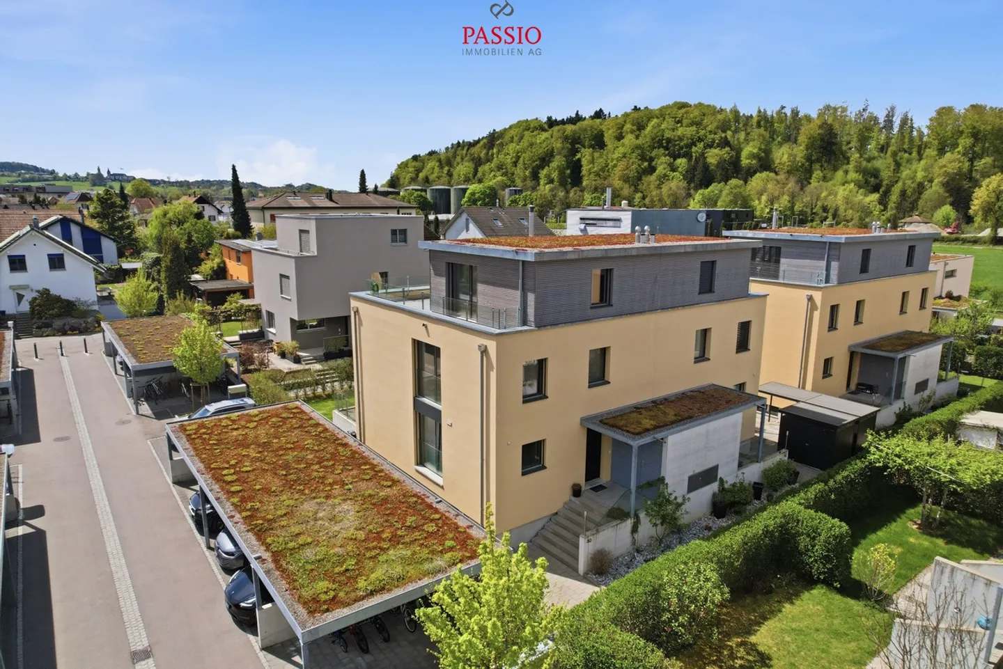 Casa bifamiliare moderna di 6,5 stanze con terrazza sul tetto e giardino - Foto 41 di 45