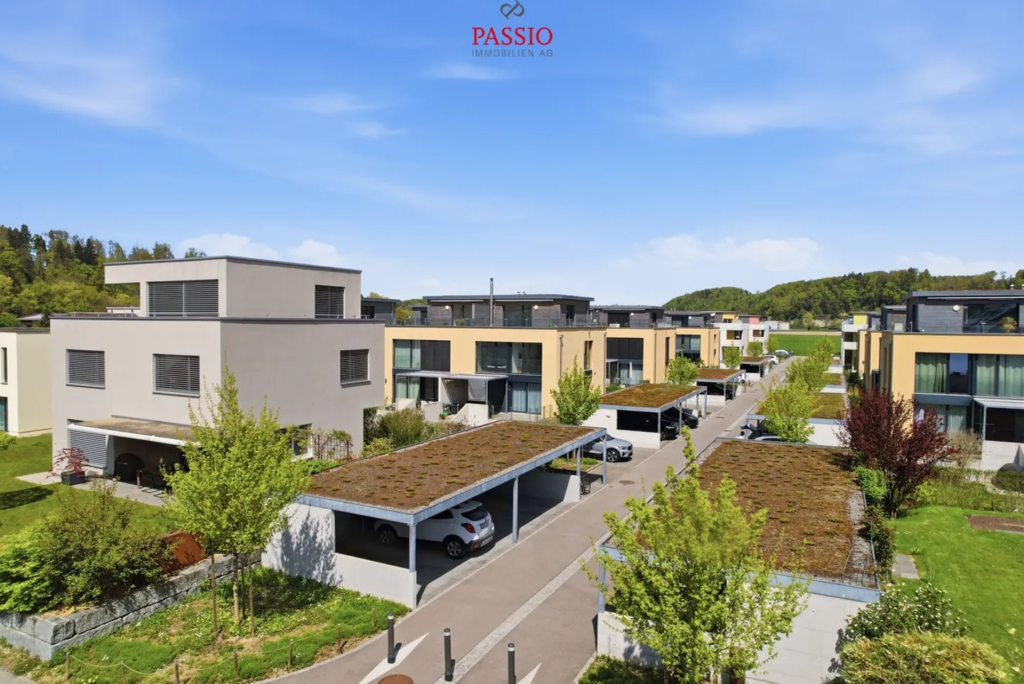 Casa bifamiliare moderna di 6,5 stanze con terrazza sul tetto e giardino - Foto 43 di 45