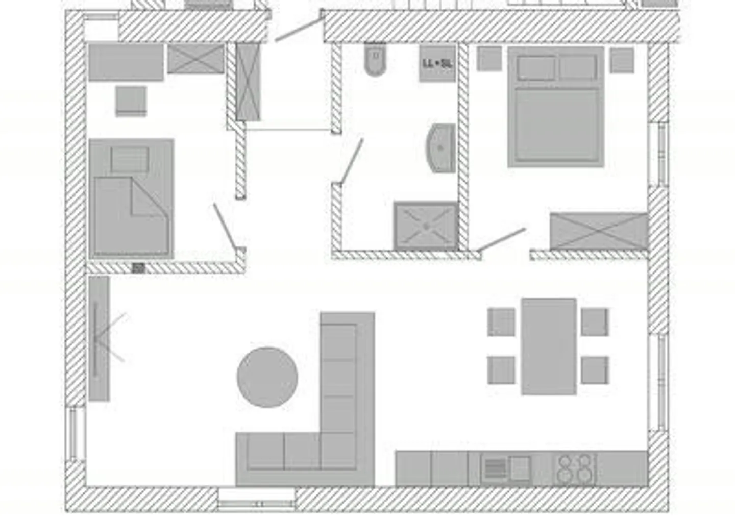 Renoviertes 3,5-Zimmer-Apartment - Foto 5 von 5