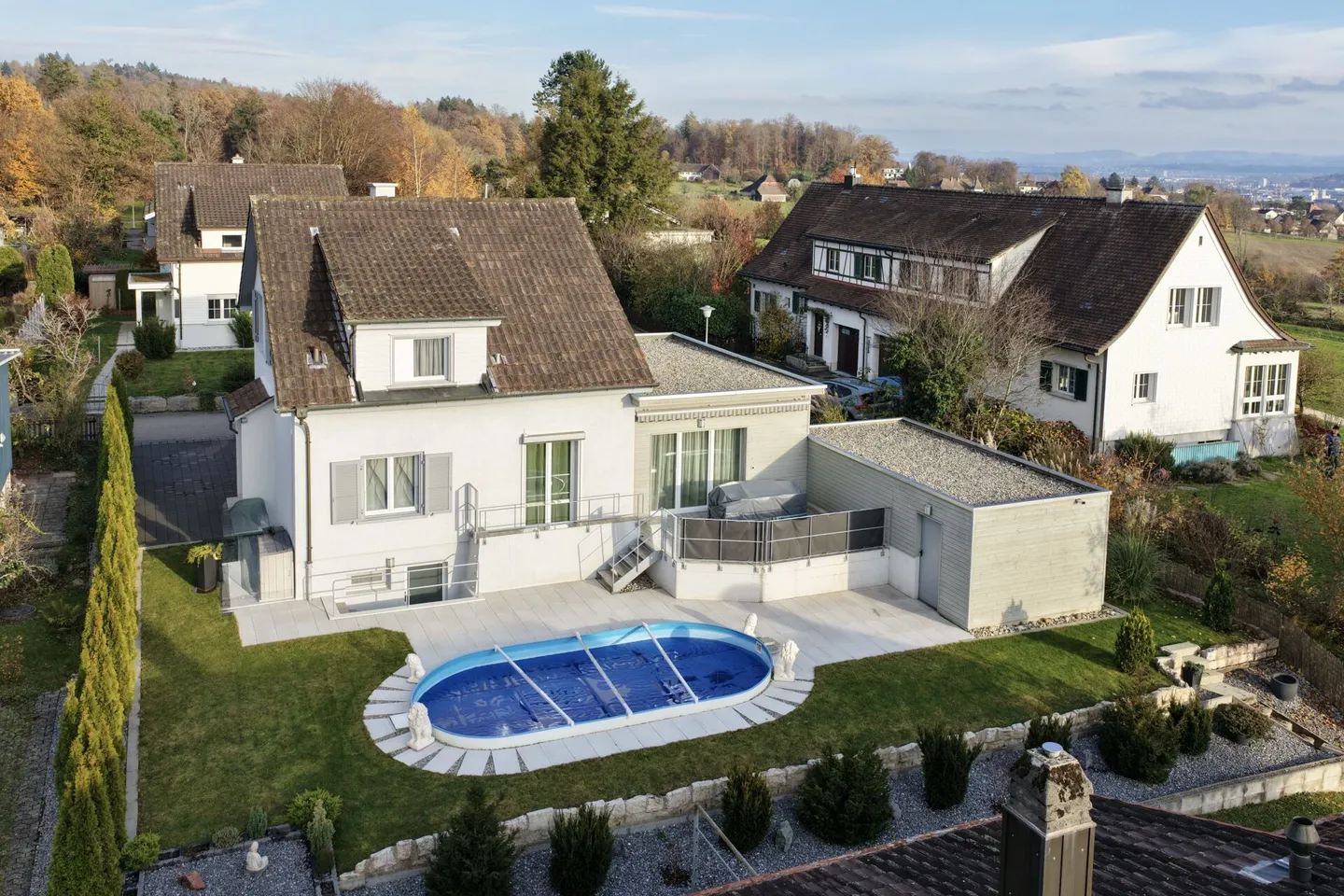 YOUR DREAM HOUSE IN A QUIET LOCATION WITH POOL AND ALPINE VIEW - Photo 1 of 7