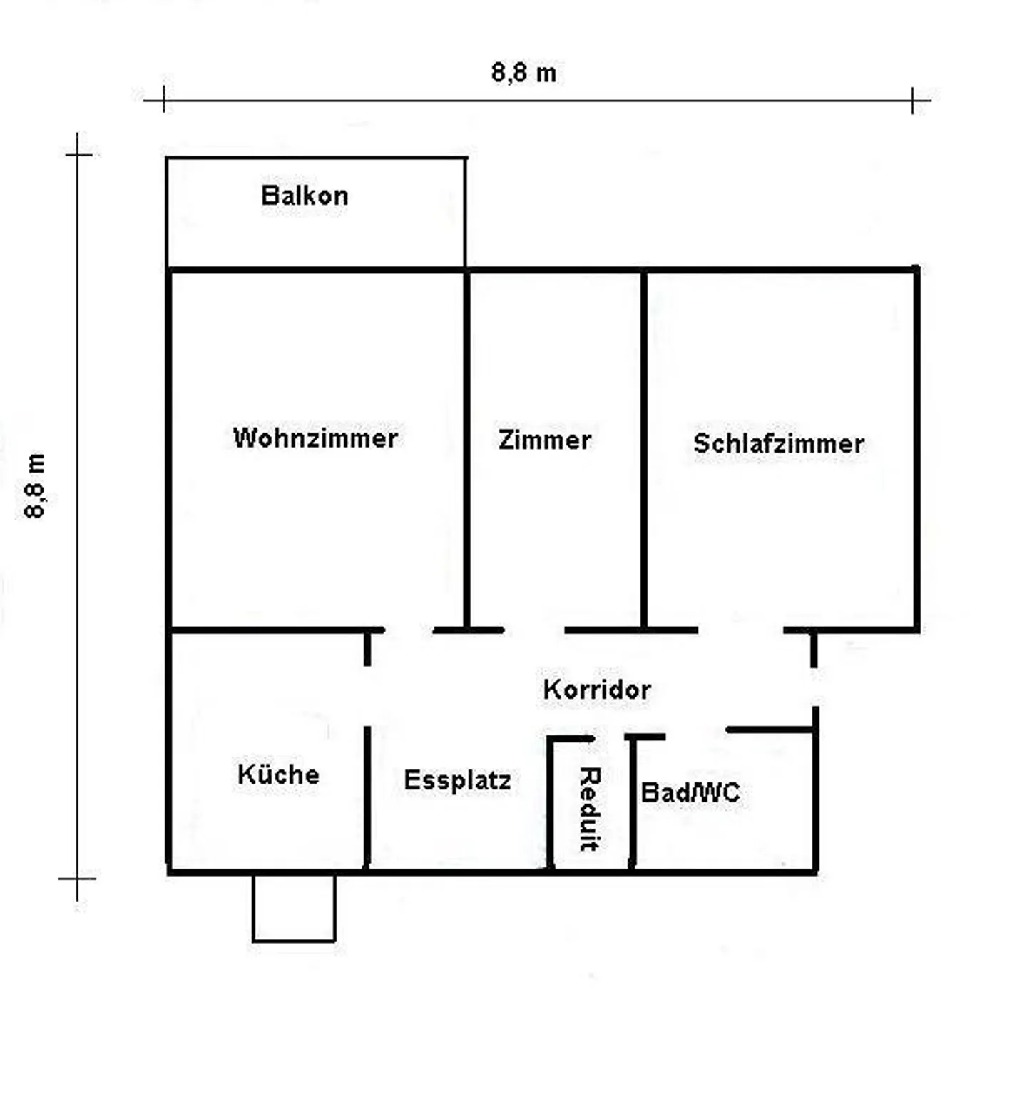 Moderne Wohnung, Nähe Irchel Park - Foto 6 von 6