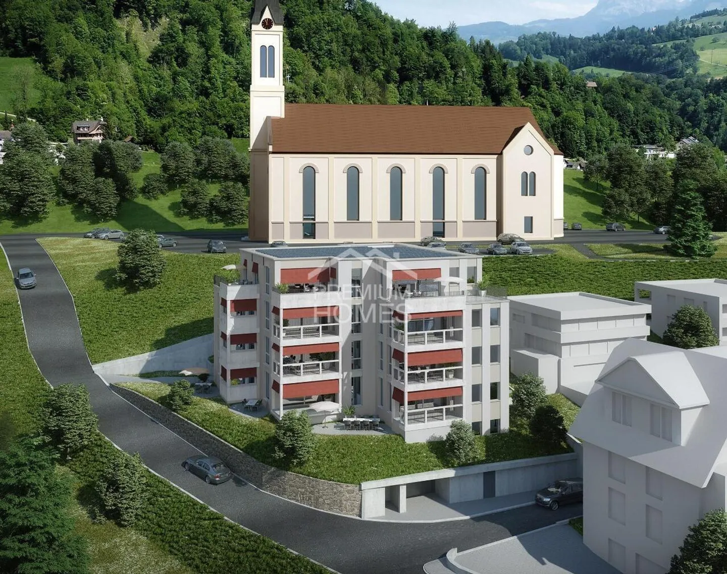 Bauland mit bewilligtem Projekt - Foto 3 von 8