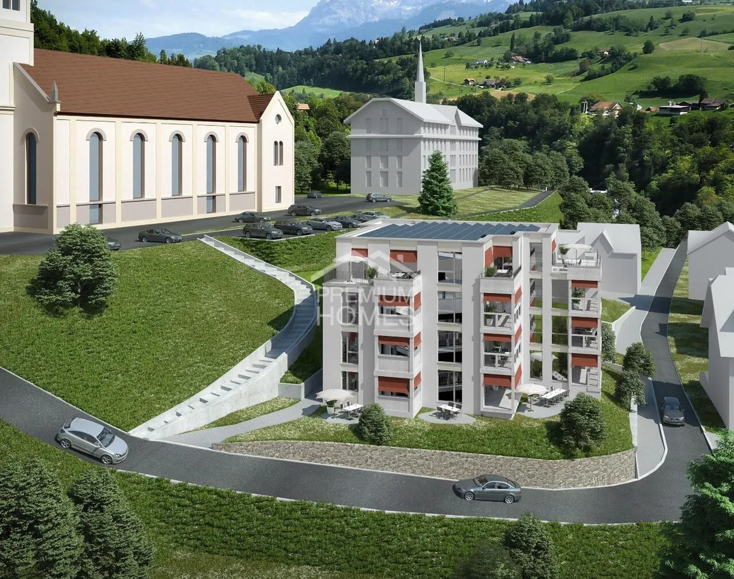Bauland mit bewilligtem Projekt - Foto 2 von 8