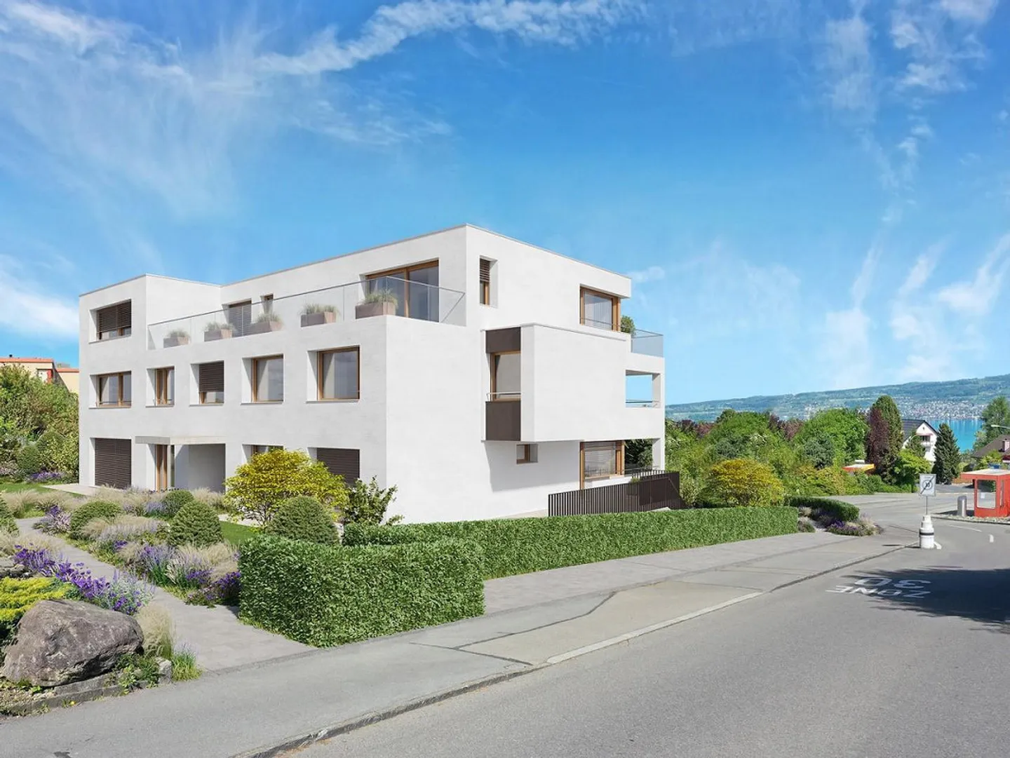 Rêve de maison en duplex de 5,5 pièces avec vue sur le lac et jardin - Photo 2 sur 5