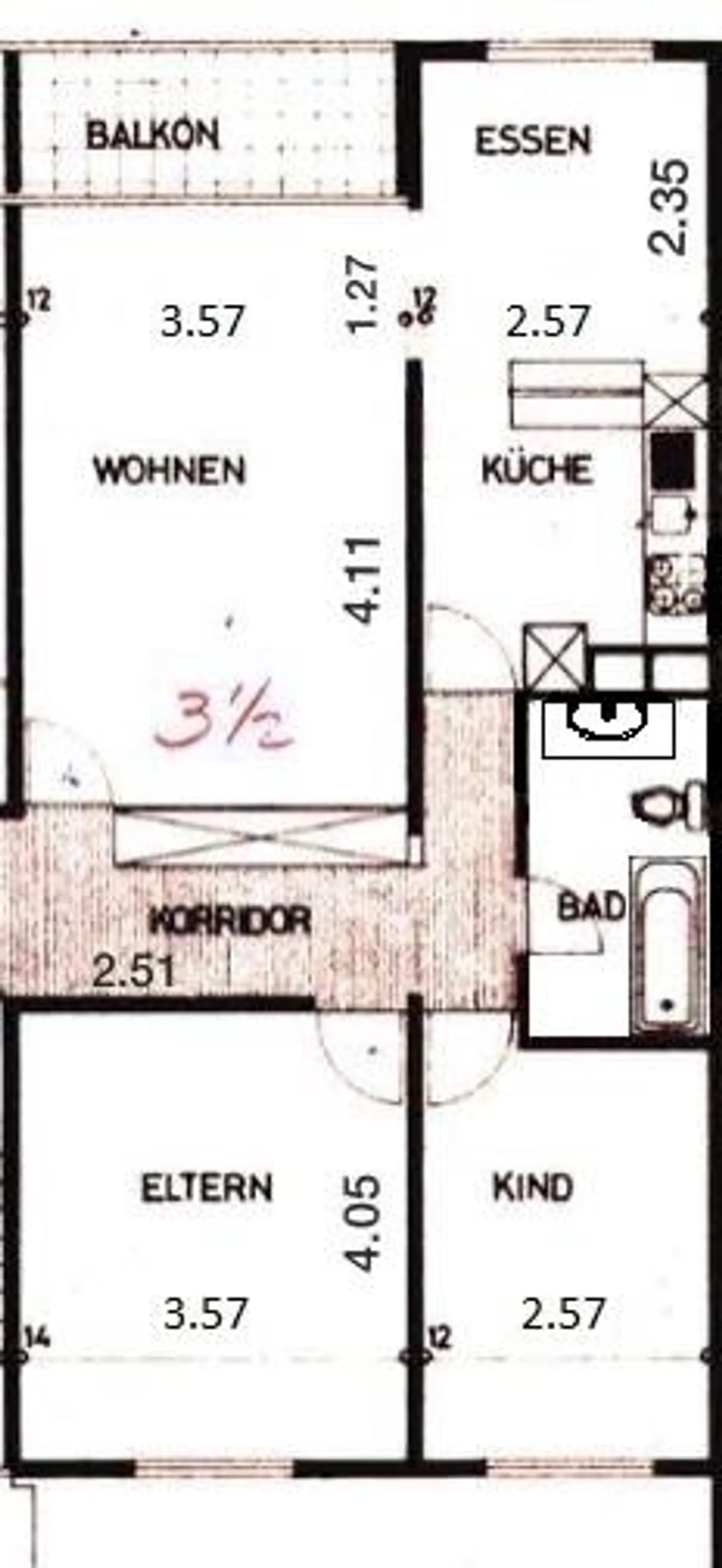 Geräumige Wohnung mit Seeblick - Foto 8 von 8