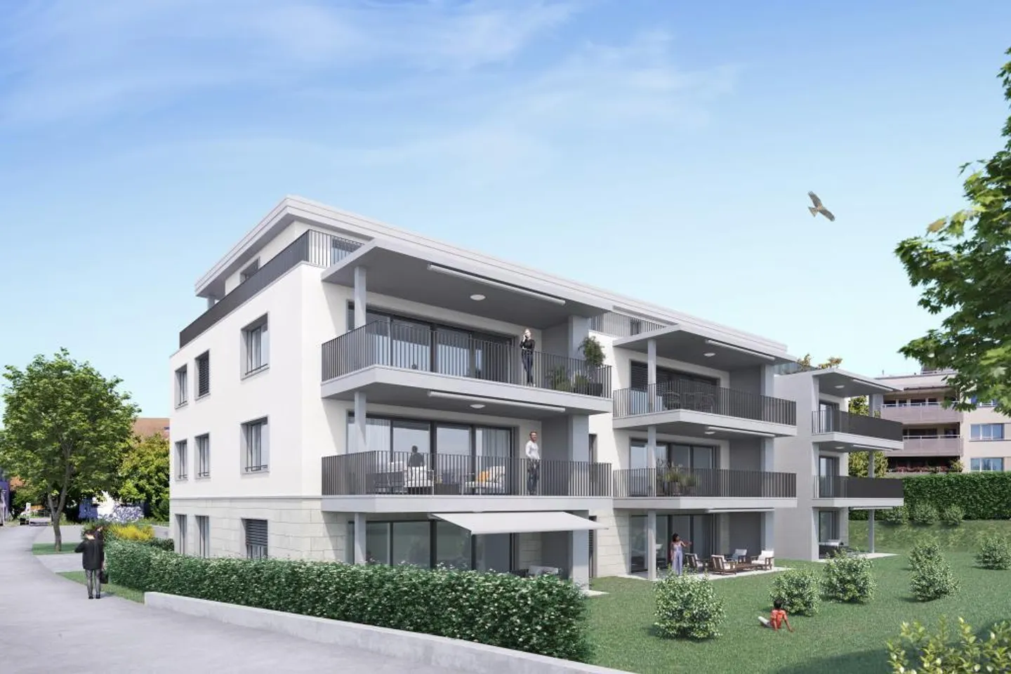 3.5-Room Apartment (Ground Floor + 1st Floor) - Photo 1 of 6