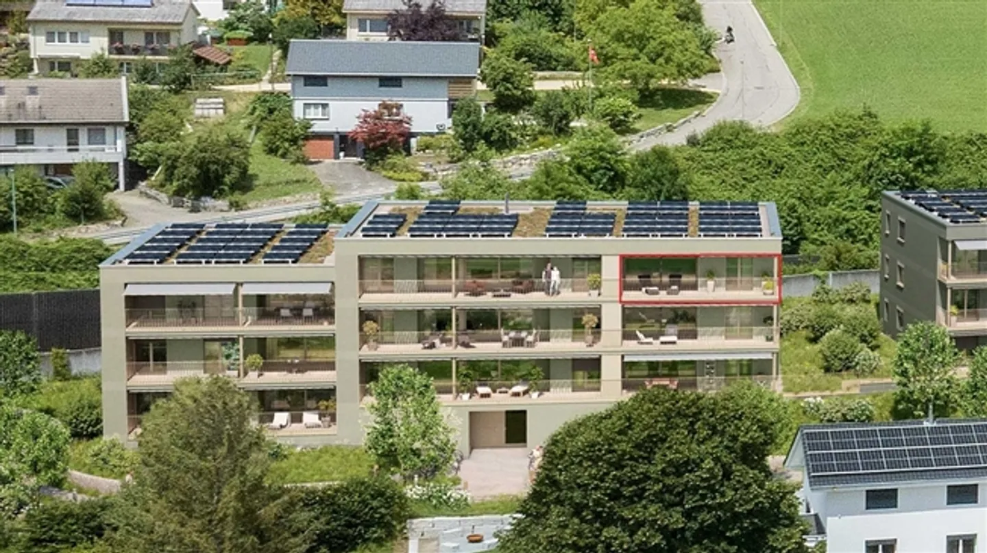 Nouveau projet de construction Gemsacker : appartement 3.5 pièces A1-23 - Photo 1 sur 6