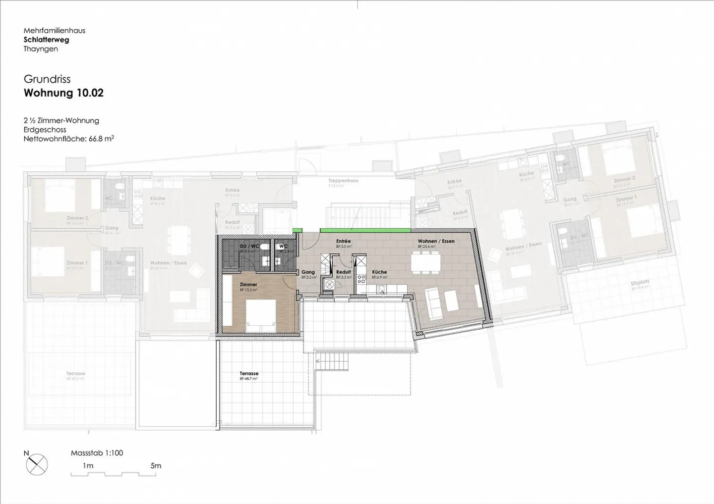 Modern 2.5-room apartment with large garden terrace - Photo 8 of 8