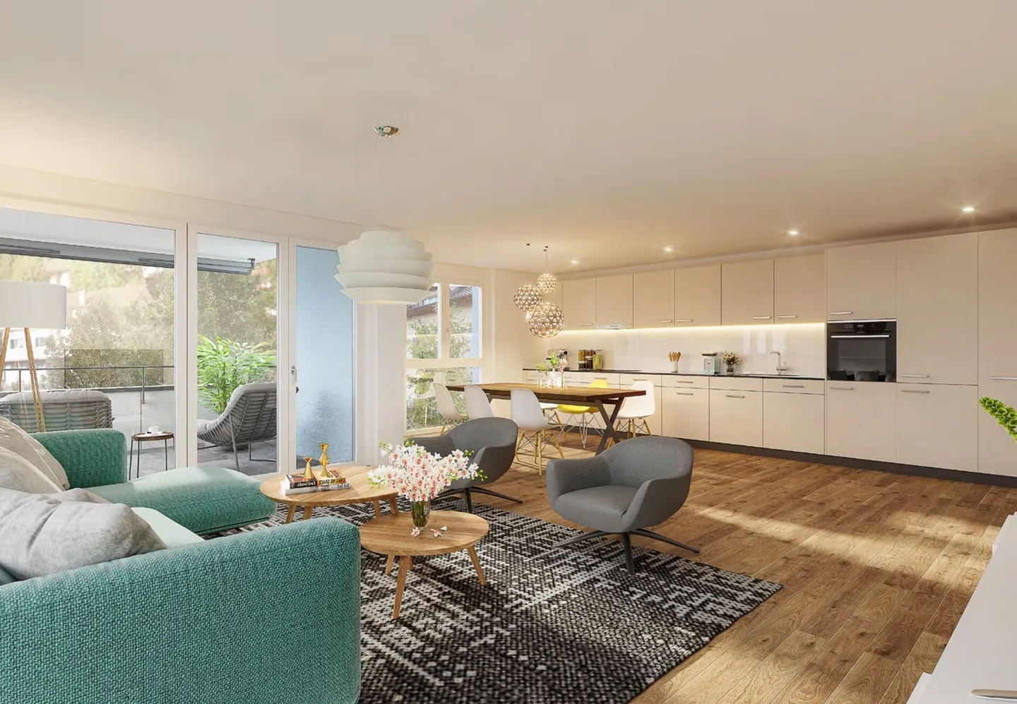 Steinbach Belp - Appartamento giardino 4,5 locali - Foto 2 di 14
