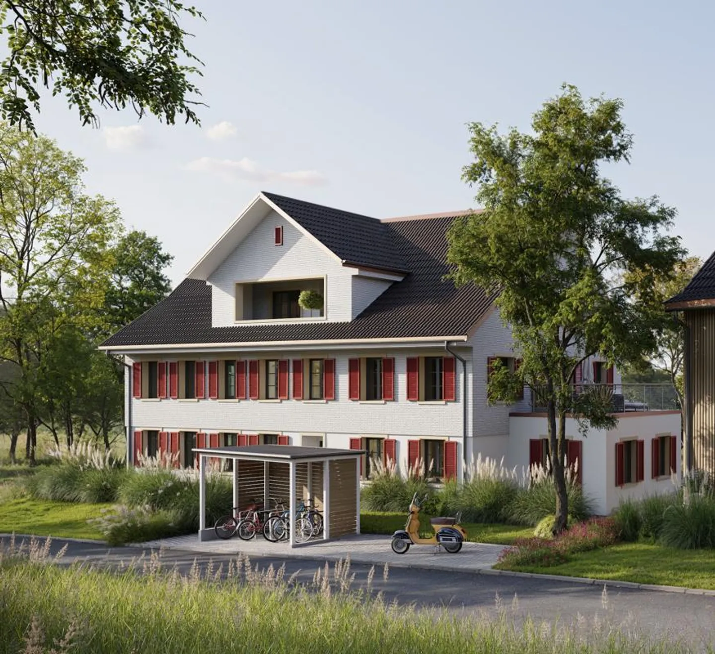 AUSBLICK - Hagenwil I Viel Platz in der 5.5 Zimmer Wohnung - Foto 4 von 4